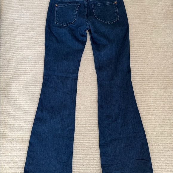 Anthropology Pilcro Dark Blue Flare Jeans - Picture 4 of 4